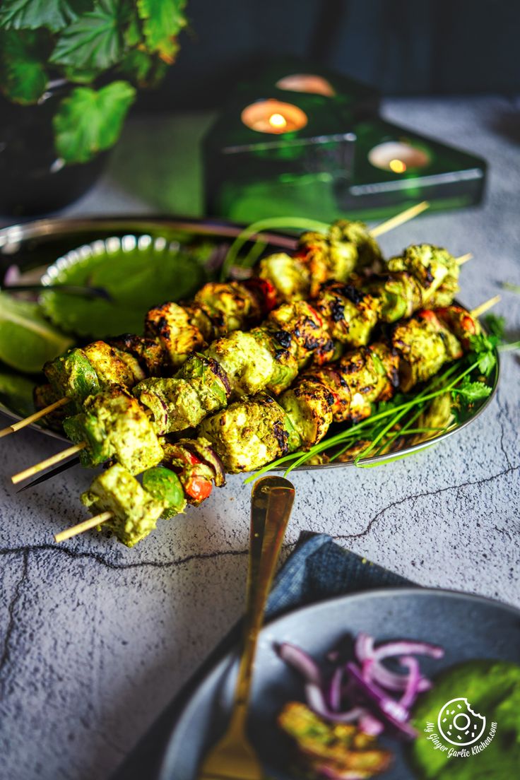 Cheese Hariyali Tikka